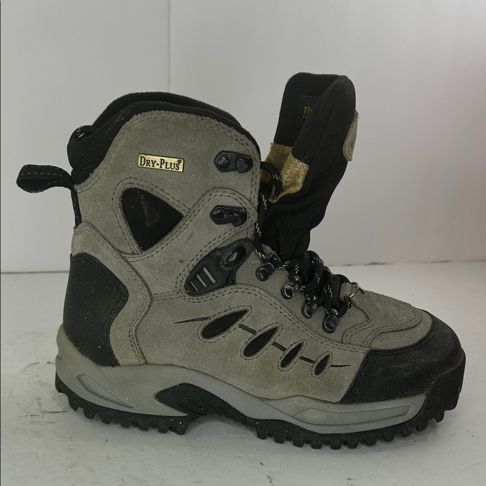 Cabela's Dry-Plus Gray and Black Hiking Ankle Boots
